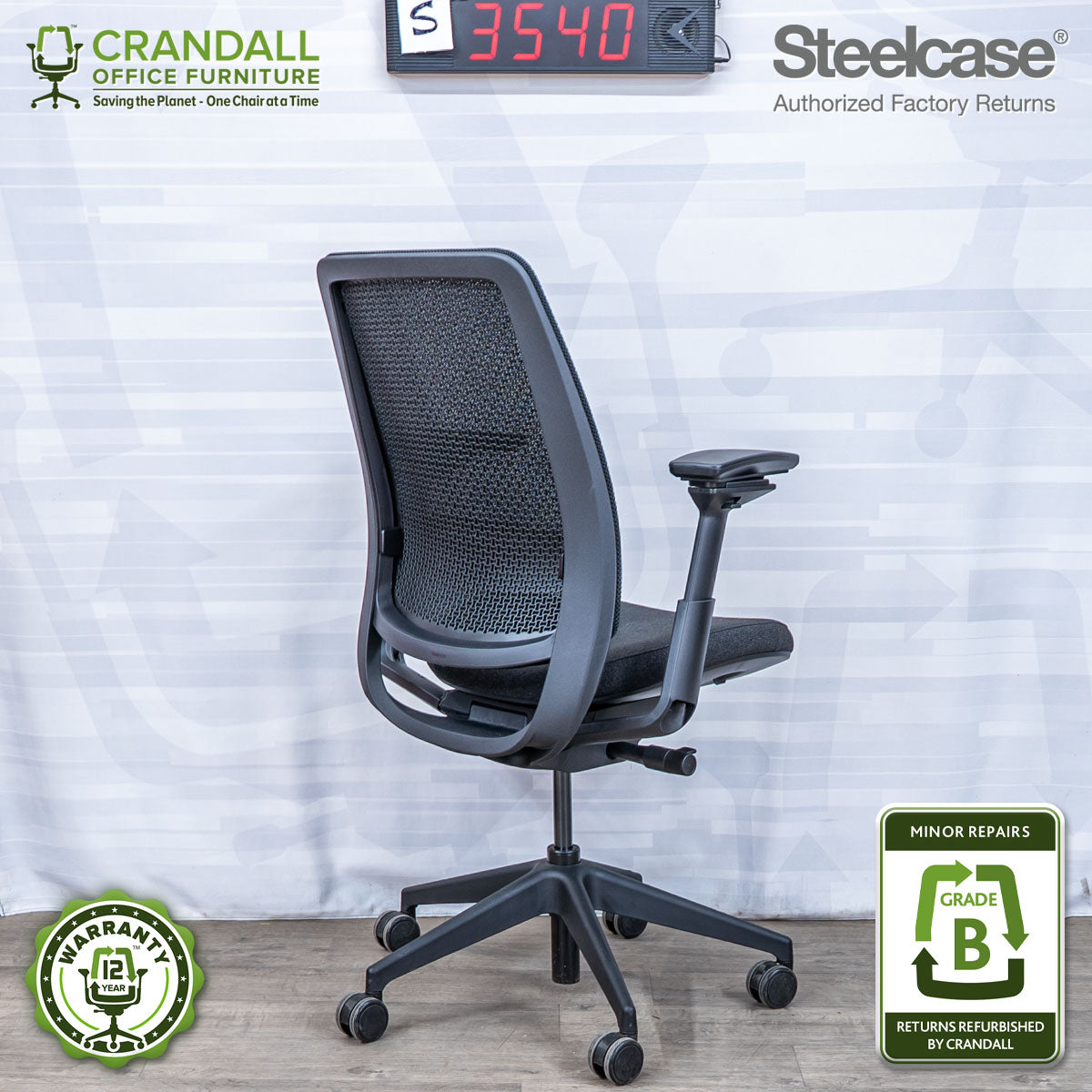 S-3540 - Steelcase Series 2 - Grade B