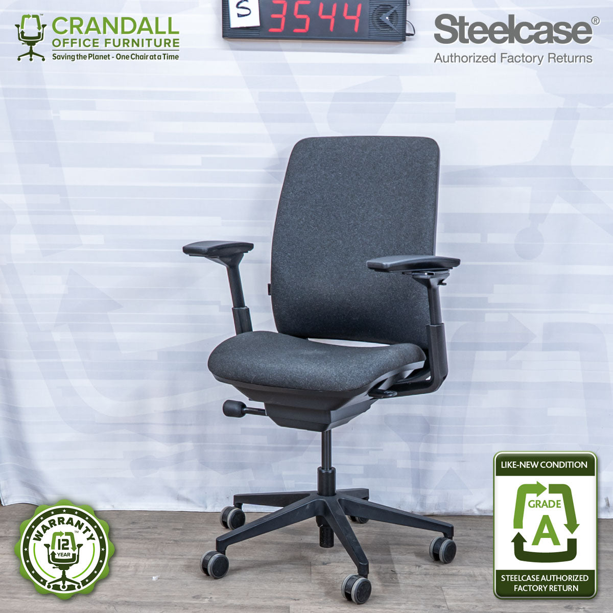 S-3544 - Steelcase Amia - Grade A