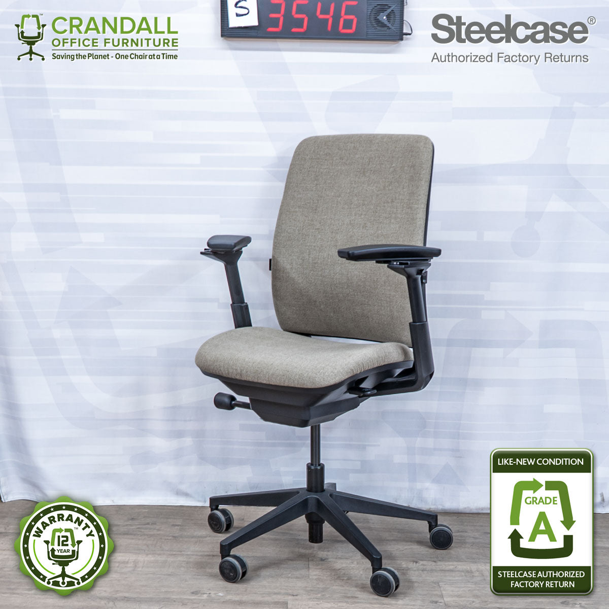 S-3546 - Steelcase Amia - Grade A