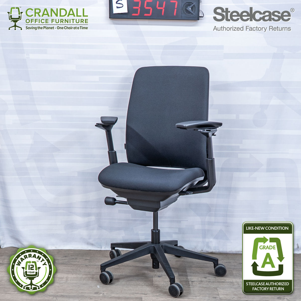 S-3547 - Steelcase Amia - Grade A