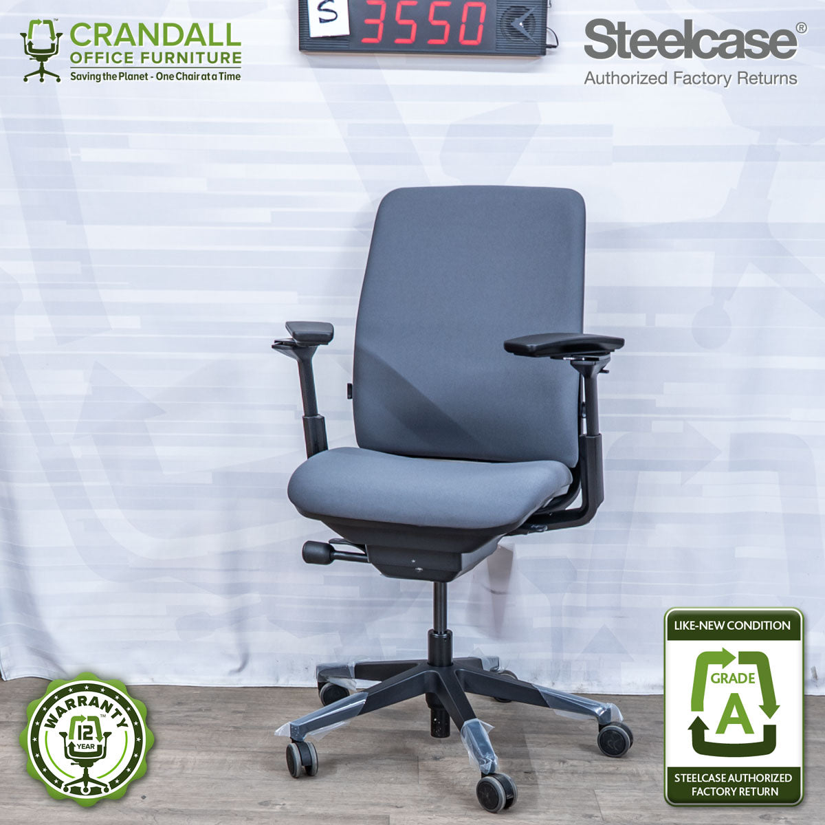 S-3550 - Steelcase Amia - Grade A