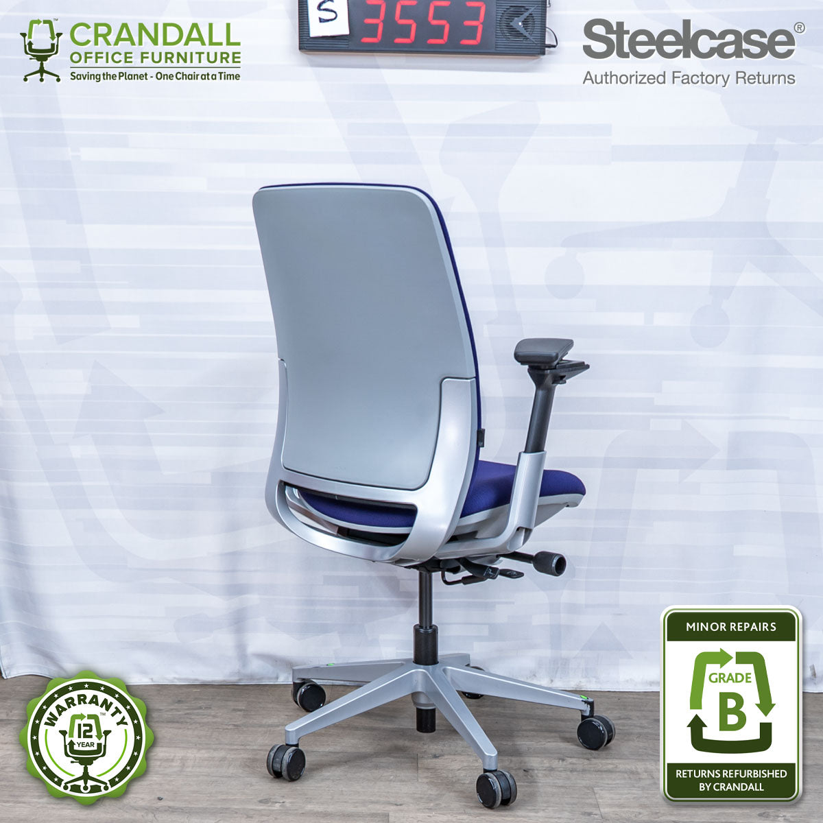 S-3553 - Steelcase Amia - Grade B