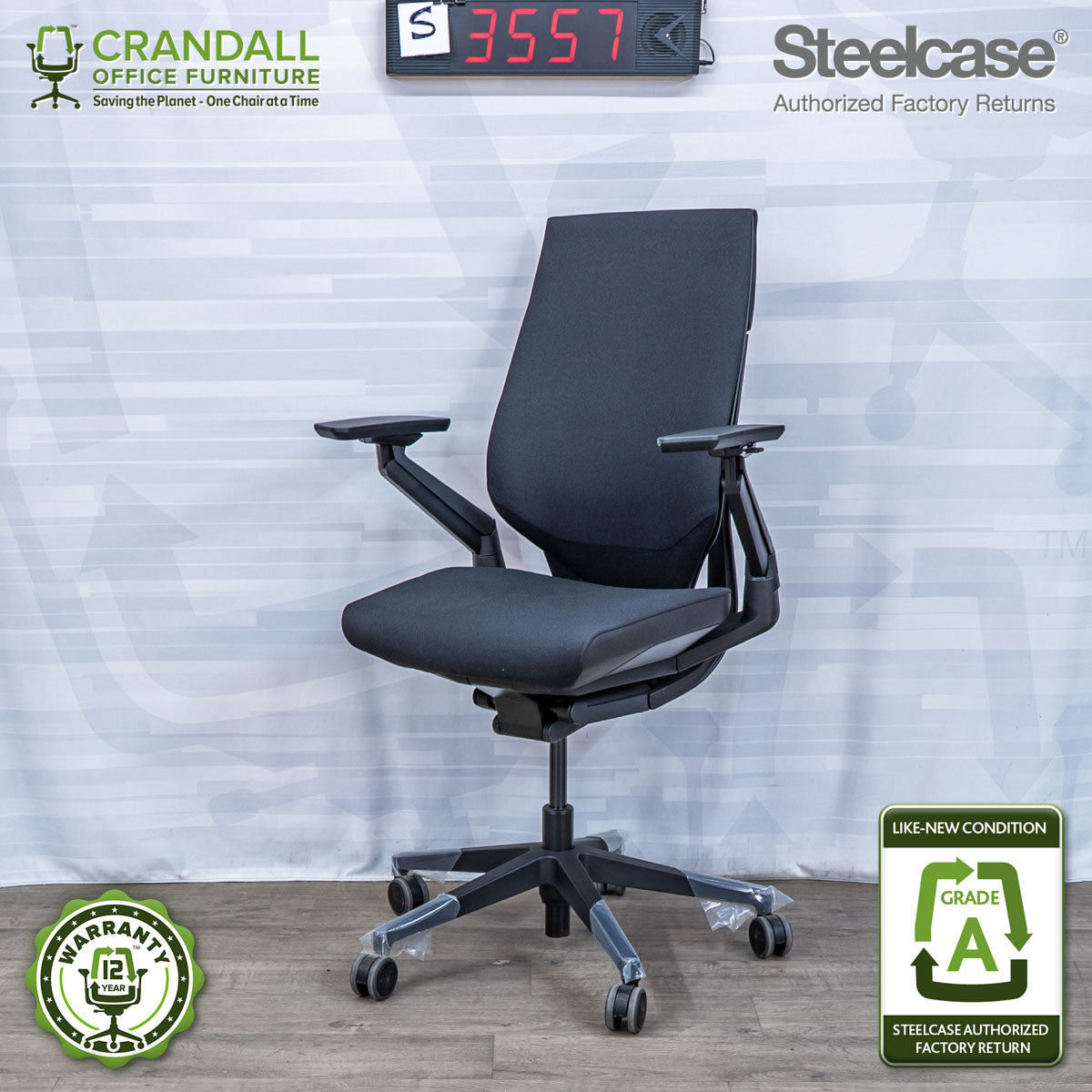 S-3557 - Steelcase Gesture - Grade A