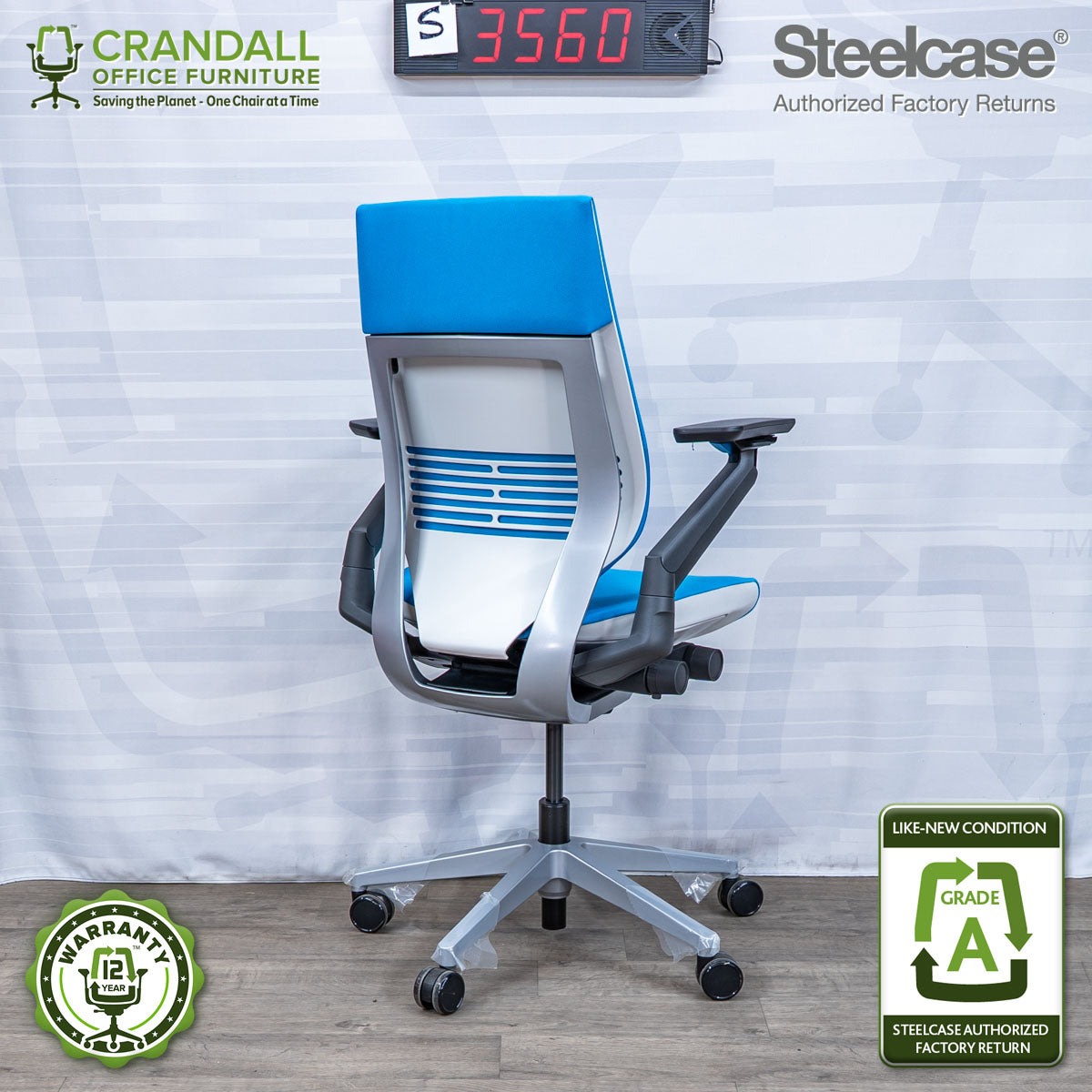 S-3560 - Steelcase Gesture - Grade A
