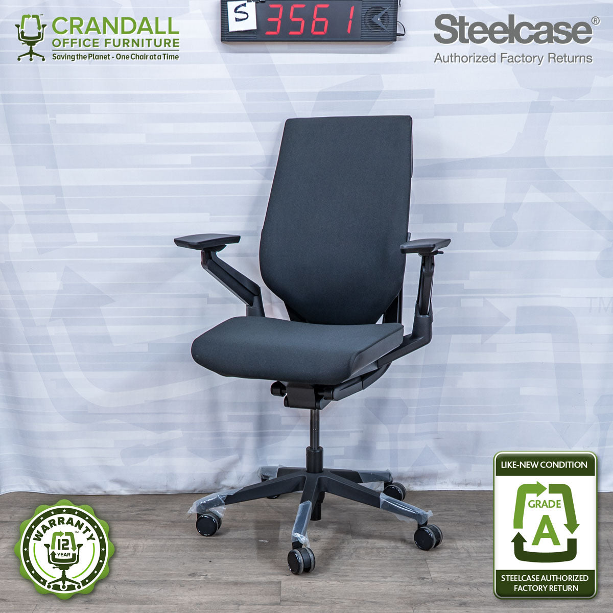 S-3561 - Steelcase Gesture - Grade A