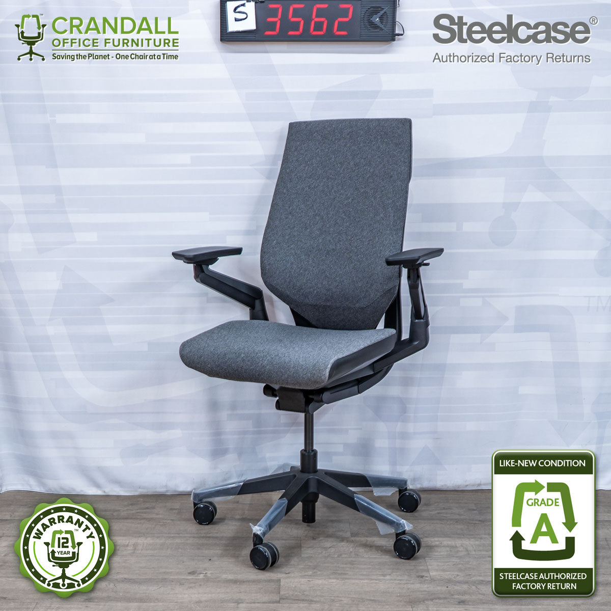 S-3562 - Steelcase Gesture - Grade A