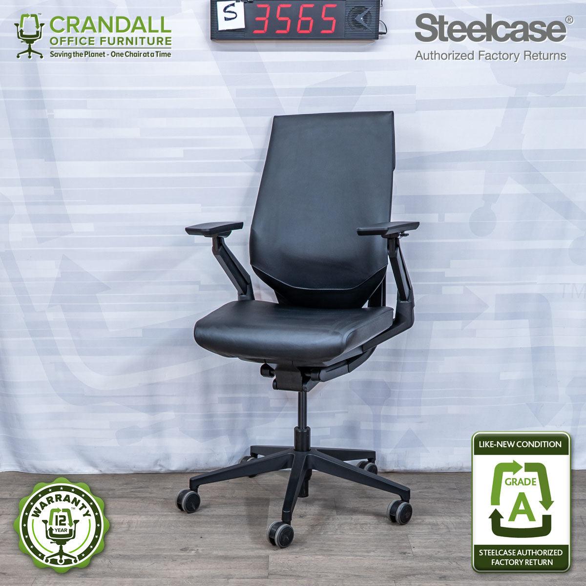 S-3565 - Steelcase Gesture - Grade A