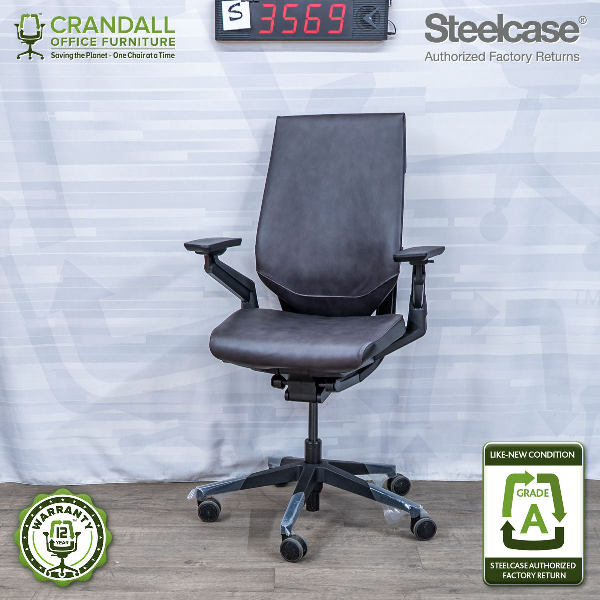 S-3569 - Steelcase Gesture - Grade A