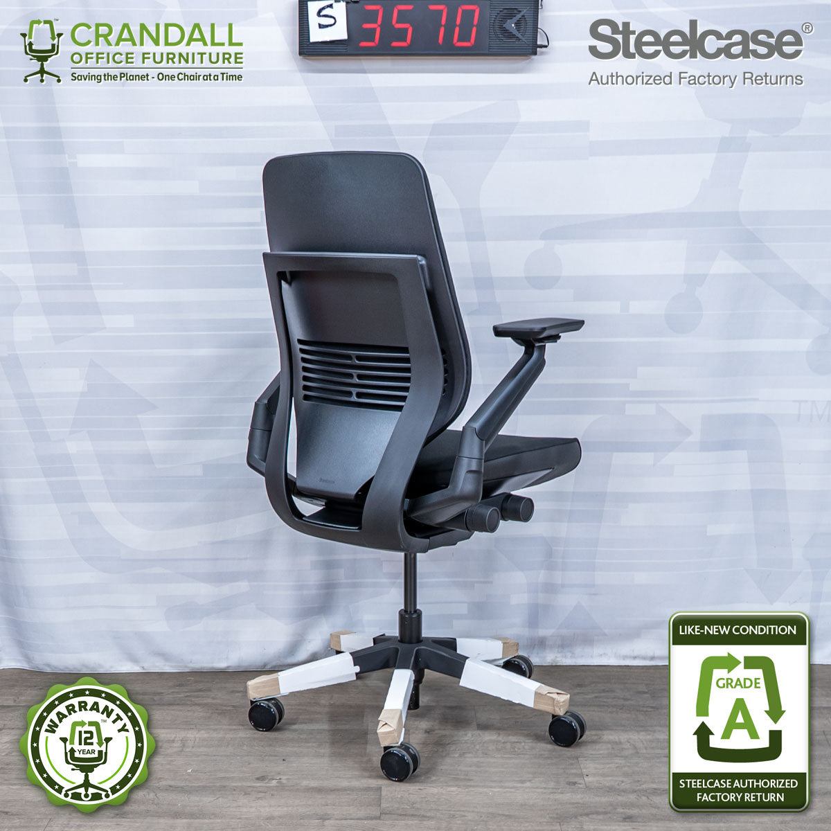 S-3570 - Steelcase Gesture - Grade A
