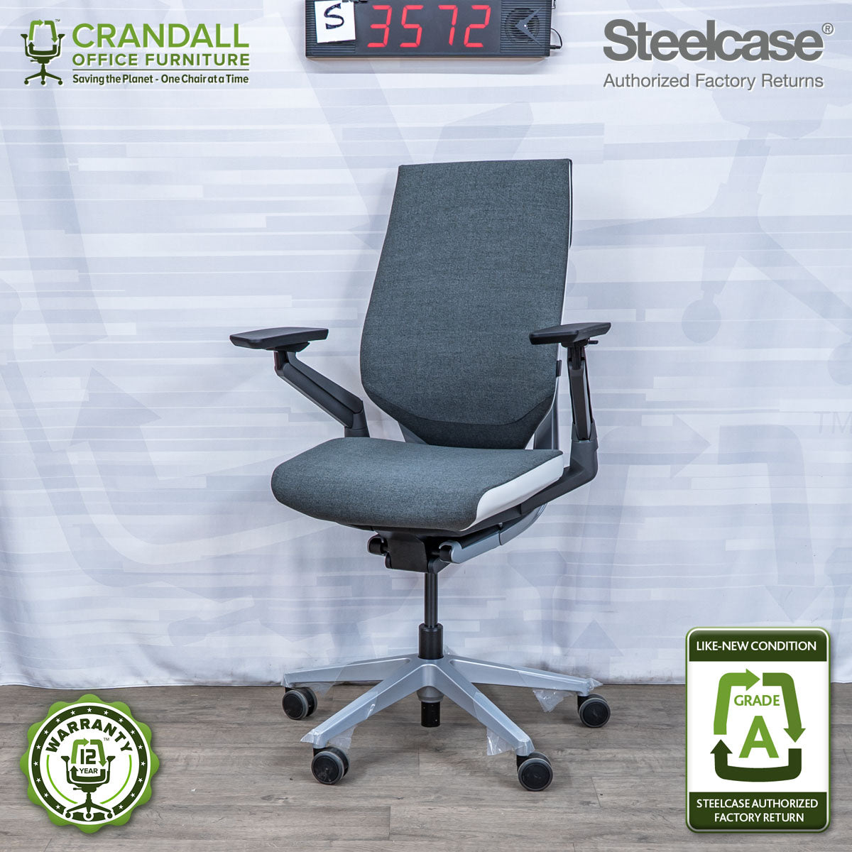 S-3572 - Steelcase Gesture - Grade A