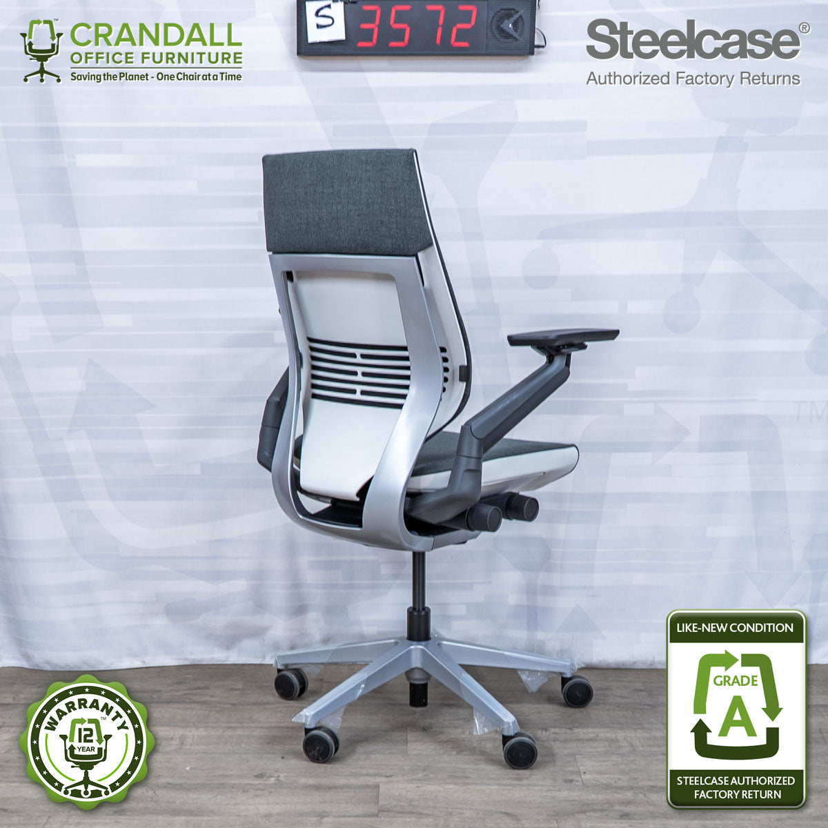 S-3572 - Steelcase Gesture - Grade A