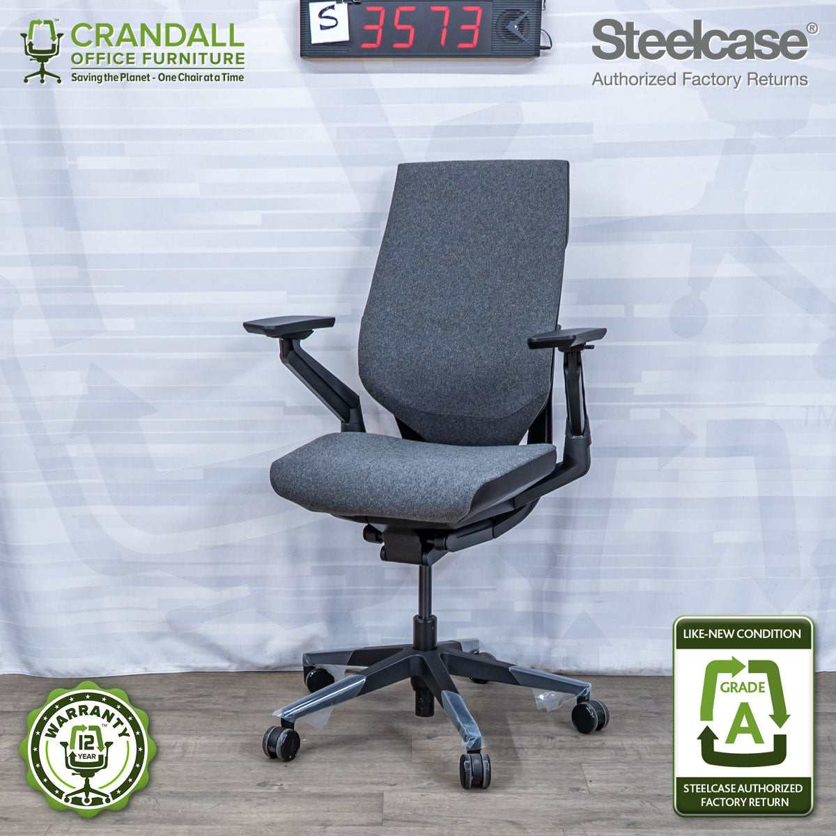 S-3573 - Steelcase Gesture - Grade A