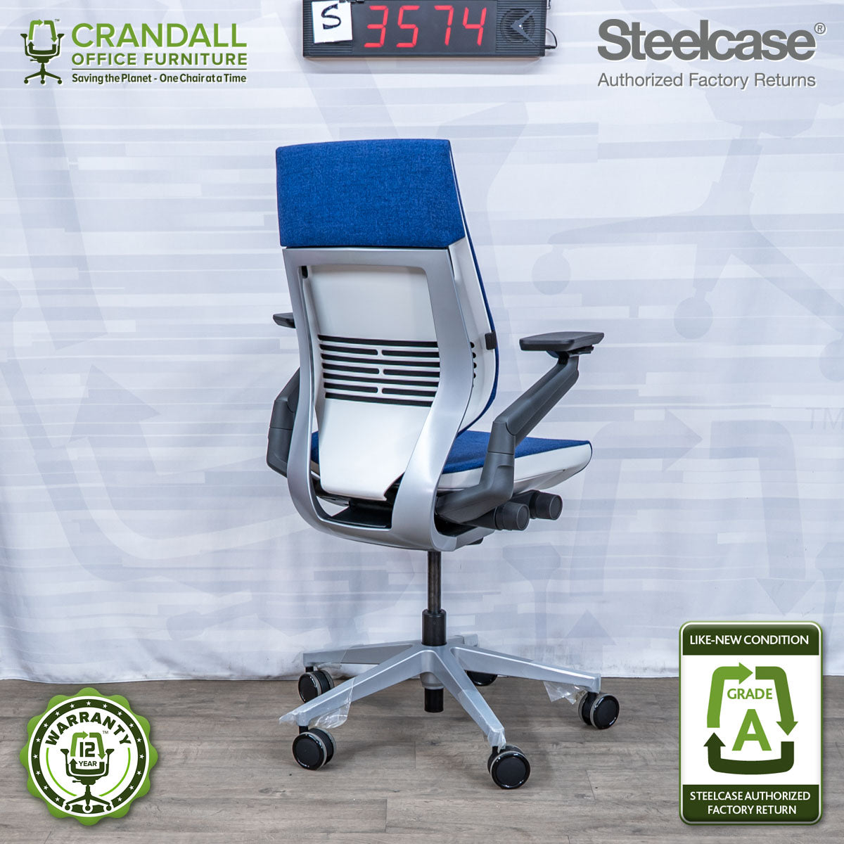 S-3574 - Steelcase Gesture - Grade A