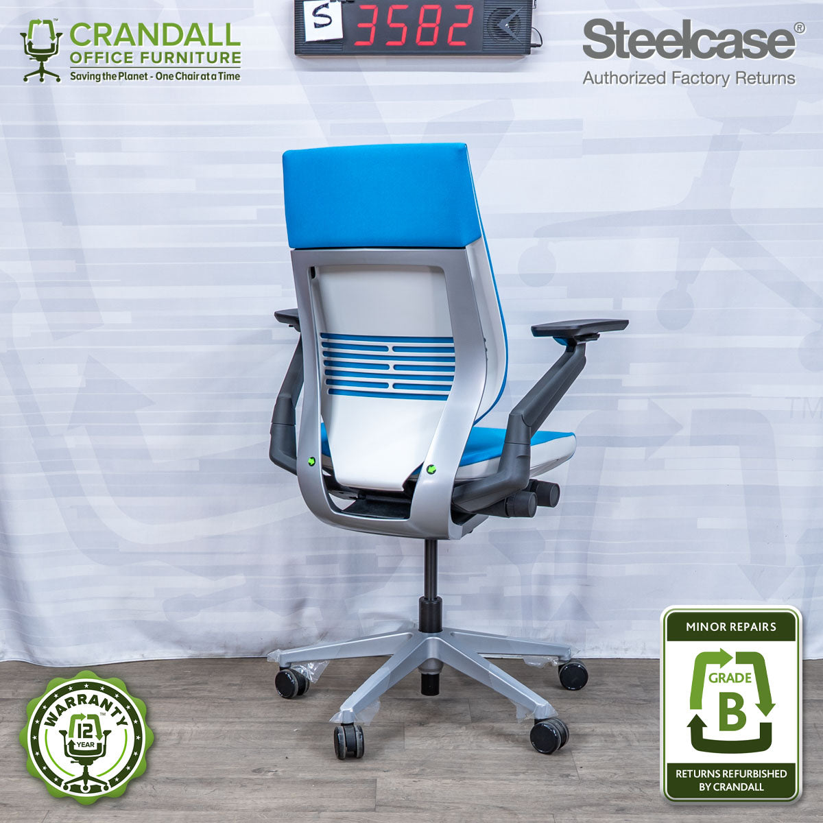 S-3582 - Steelcase Gesture - Grade B
