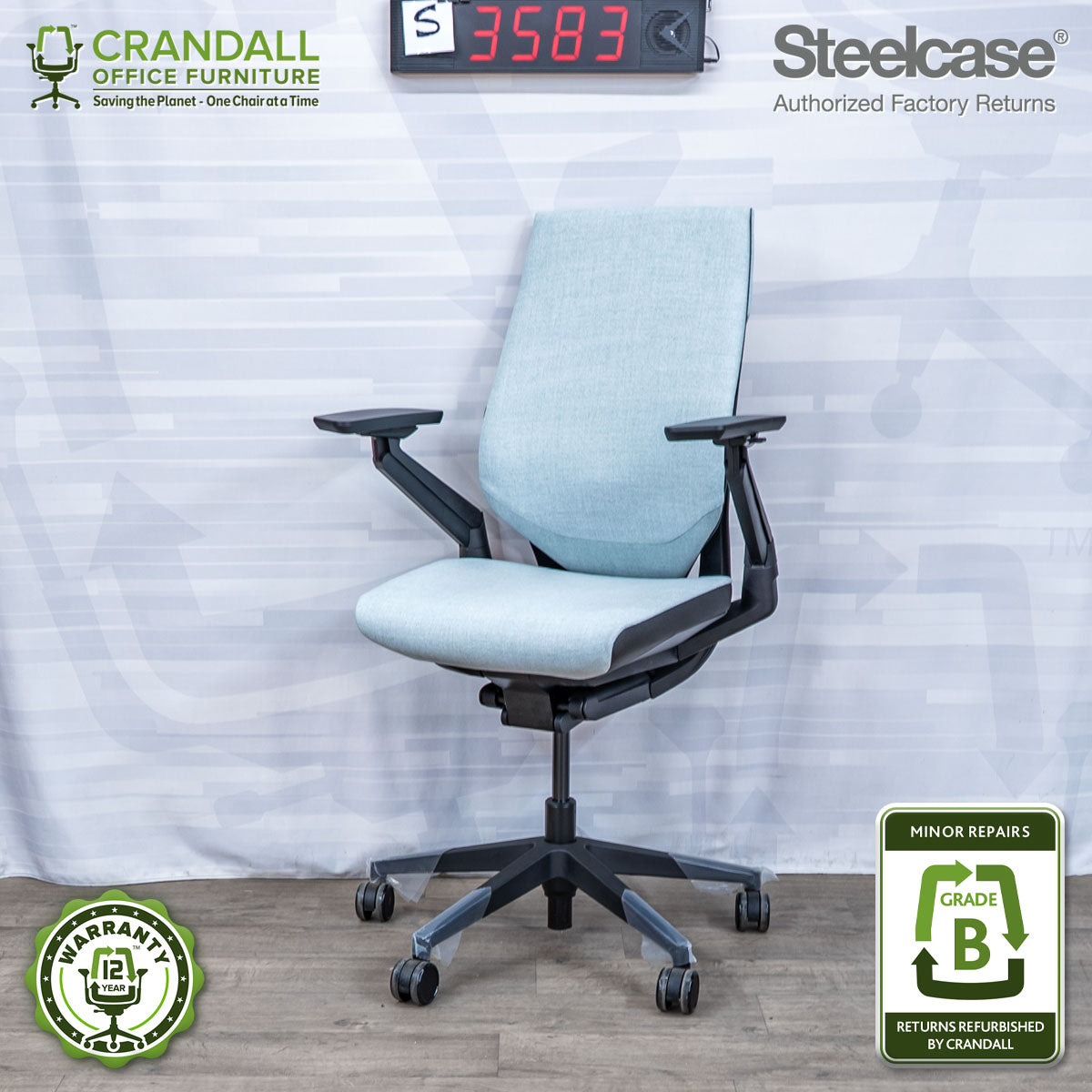 S-3583 - Steelcase Gesture - Grade B