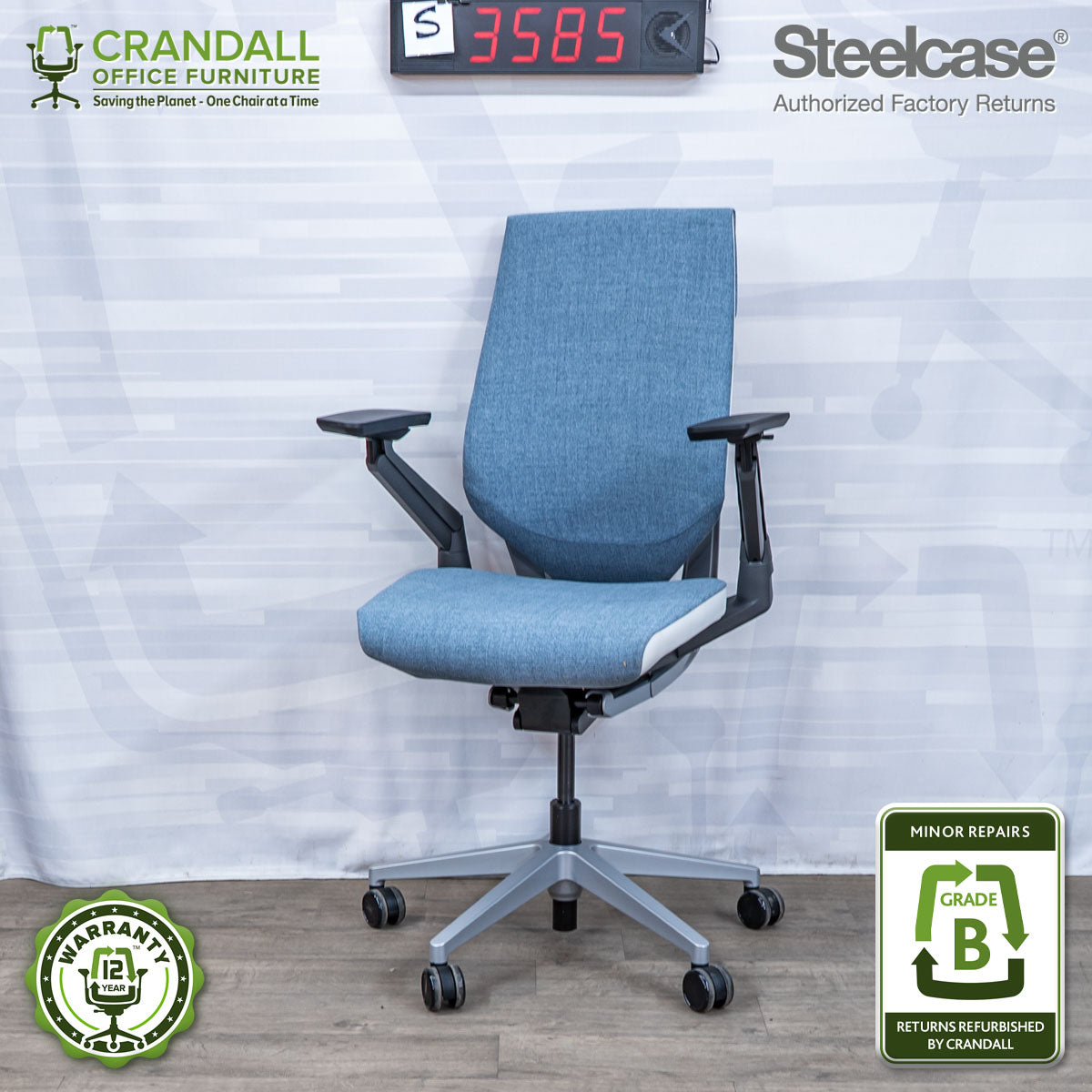S-3585 - Steelcase Gesture - Grade B