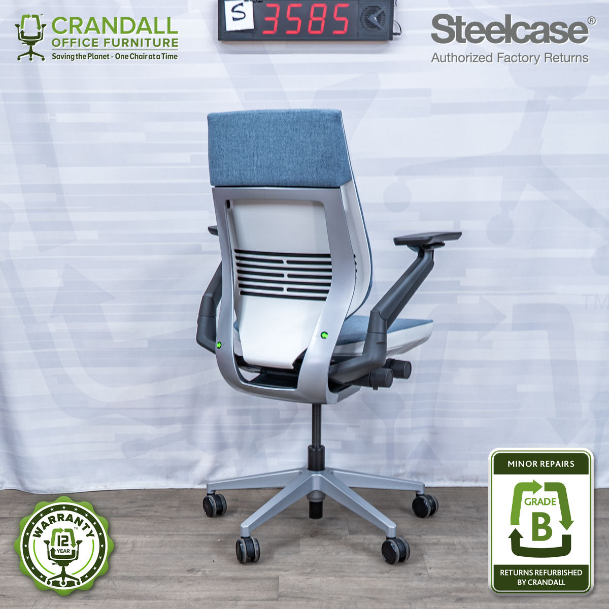 S-3585 - Steelcase Gesture - Grade B