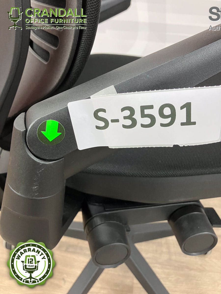 S-3591 - Steelcase Gesture with Headrest - Grade B