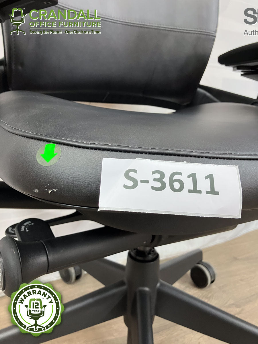 S-3611 - Steelcase V2 Leap - Grade B