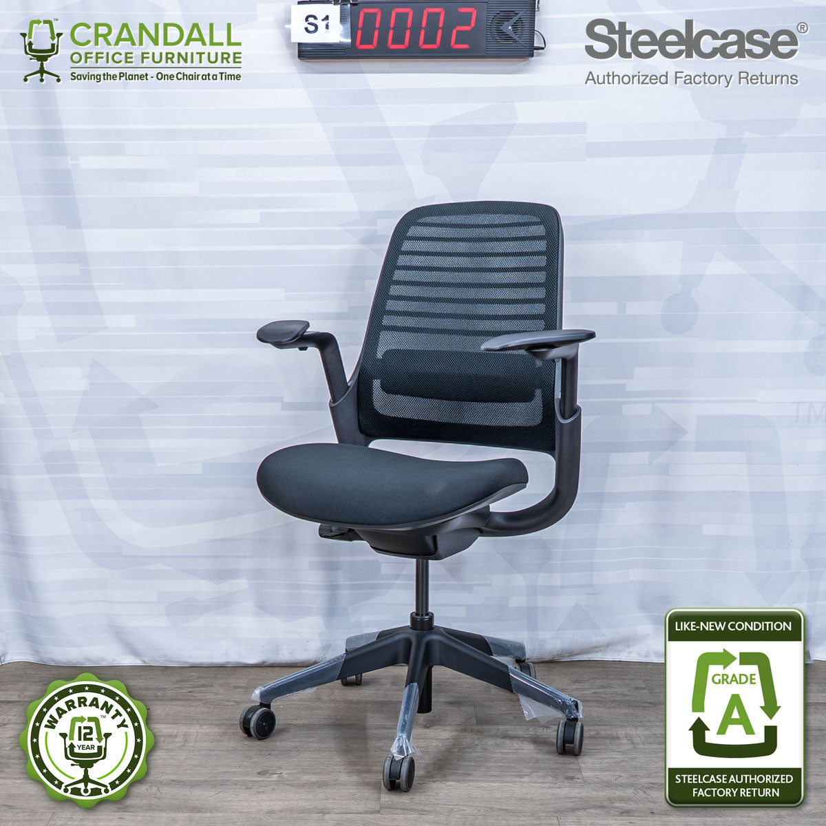 S1-0002 - Steelcase Series 1 - Grade A