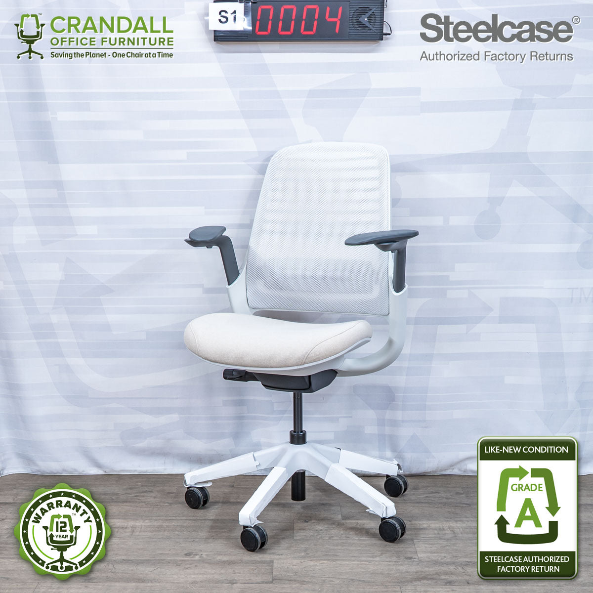S1-0004 - Steelcase Series 1 - Grade A