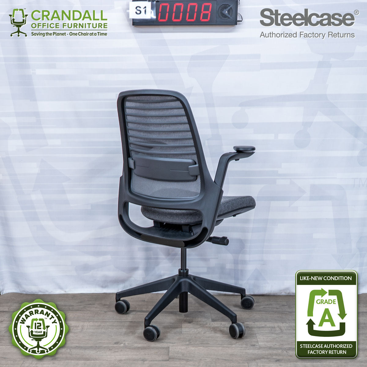 S1-0008 - Steelcase Series 1 - Grade A