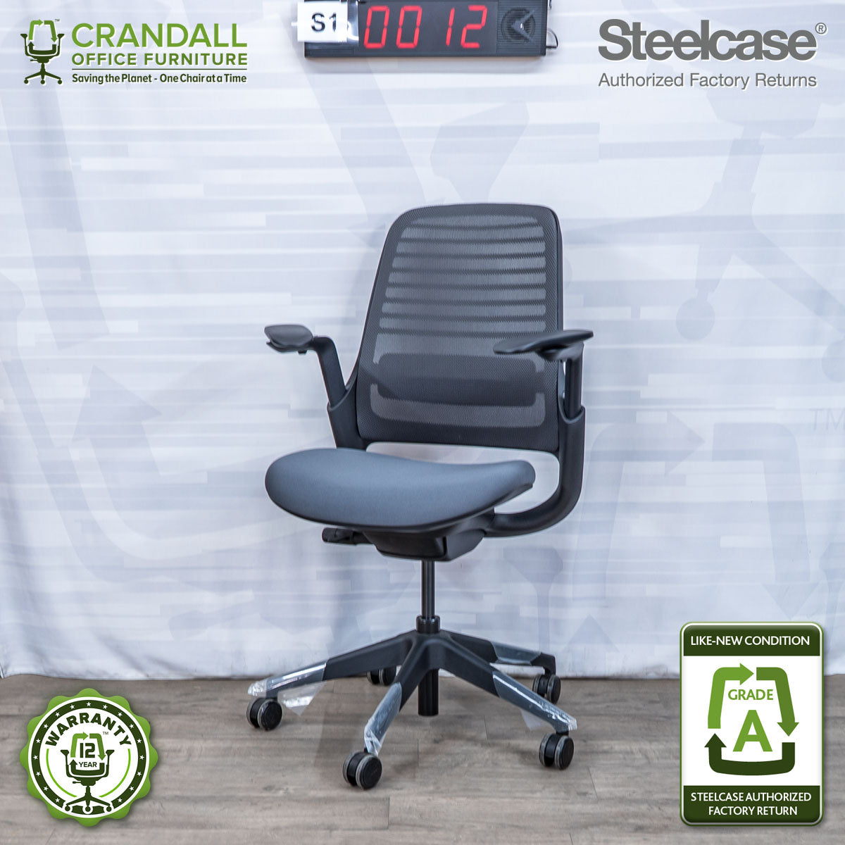 S1-0012 - Steelcase Series 1 - Grade A