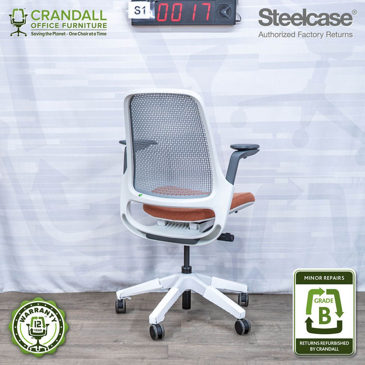 S1-0017 - Steelcase Series 1 - Grade B