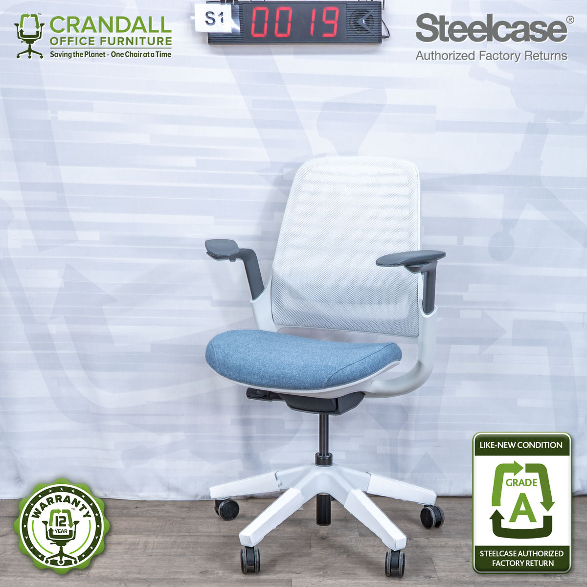 S1-0019 - Steelcase Series 1 - Grade A
