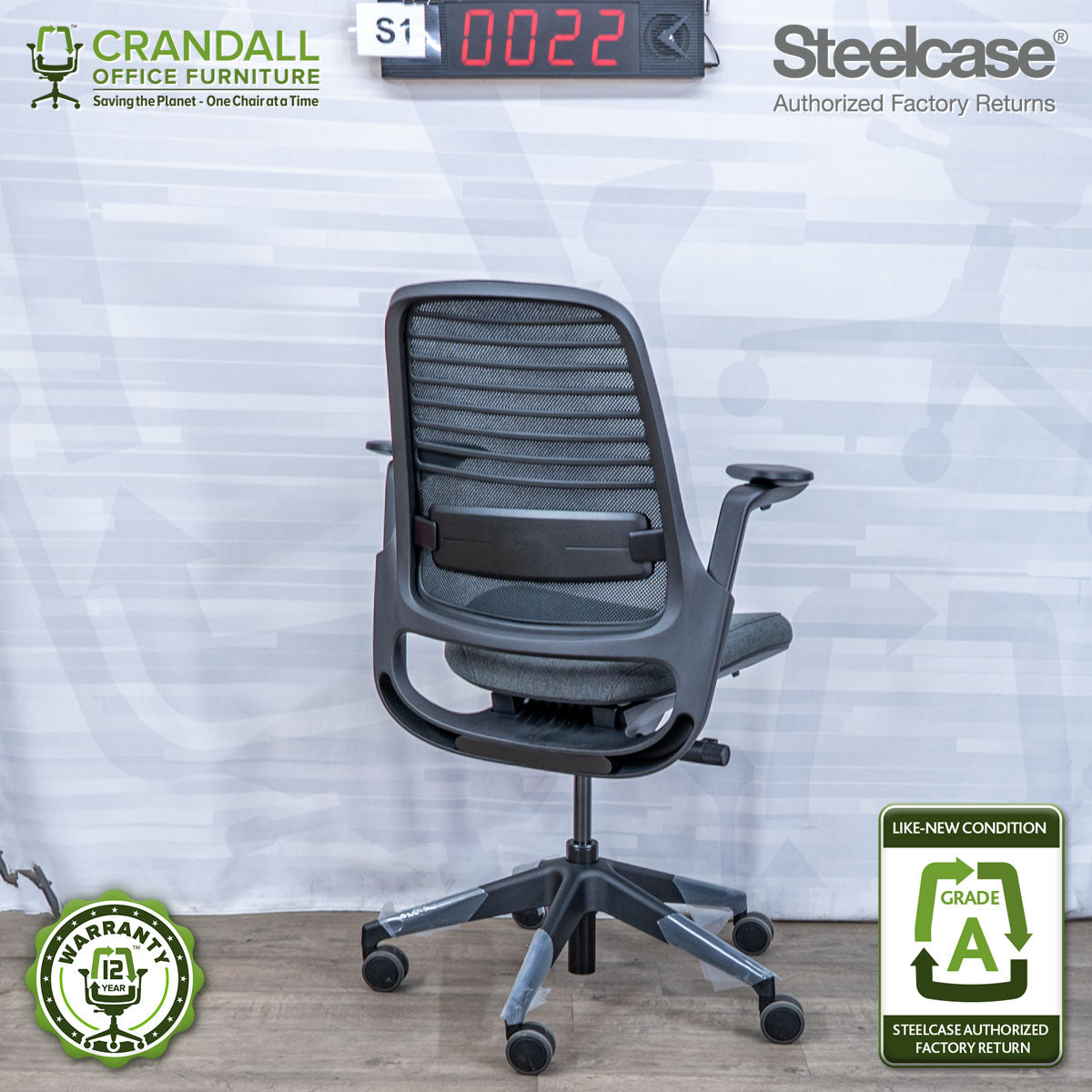 S1-0022 - Steelcase Series 1 - Grade A