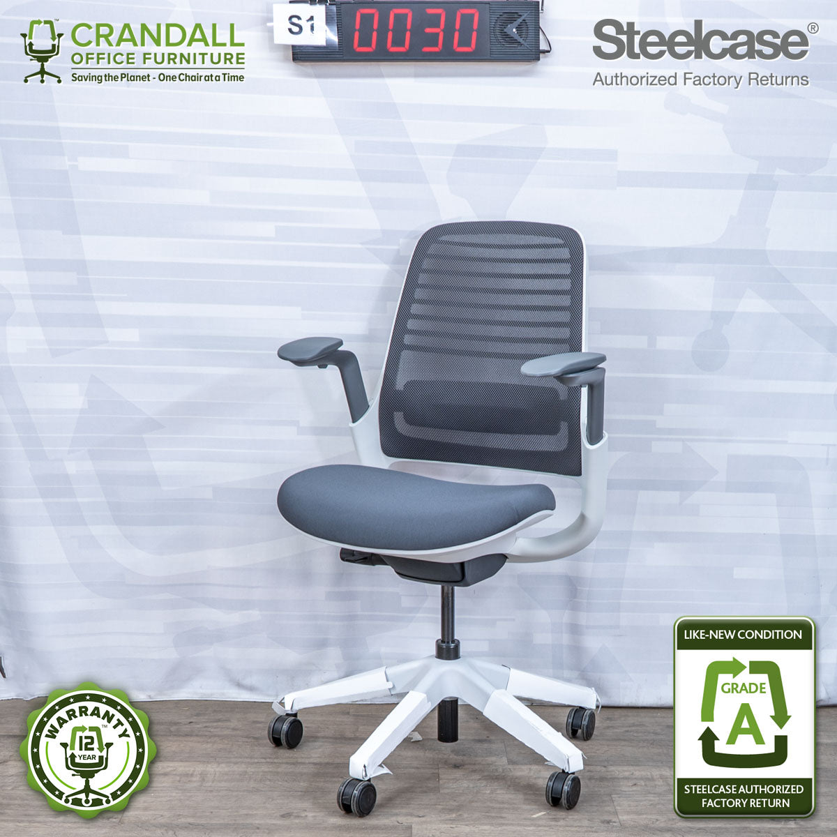 S1-0030 - Steelcase Series 1 - Grade A