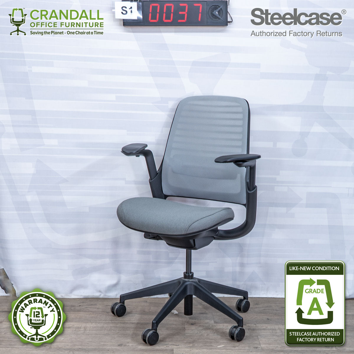 S1-0037 - Steelcase Series 1 - Grade A