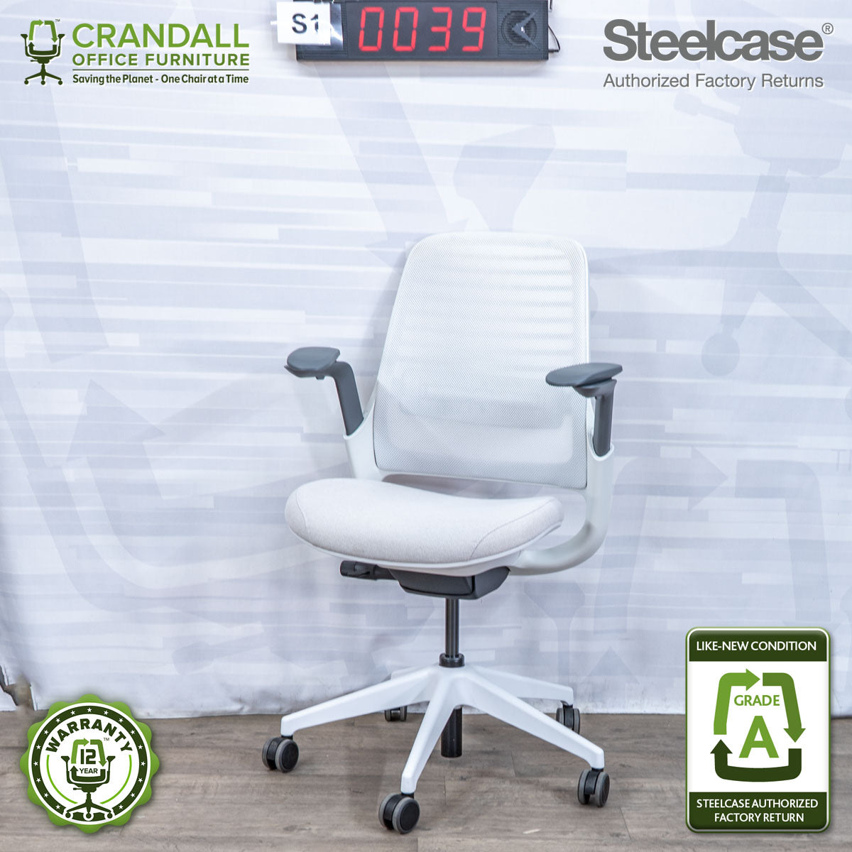 S1-0039 - Steelcase Series 1 - Grade A