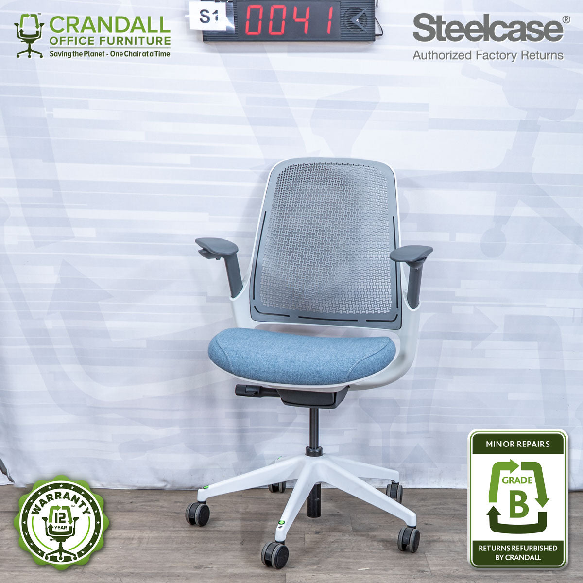 S1-0041 - Steelcase Series 1 - Grade B