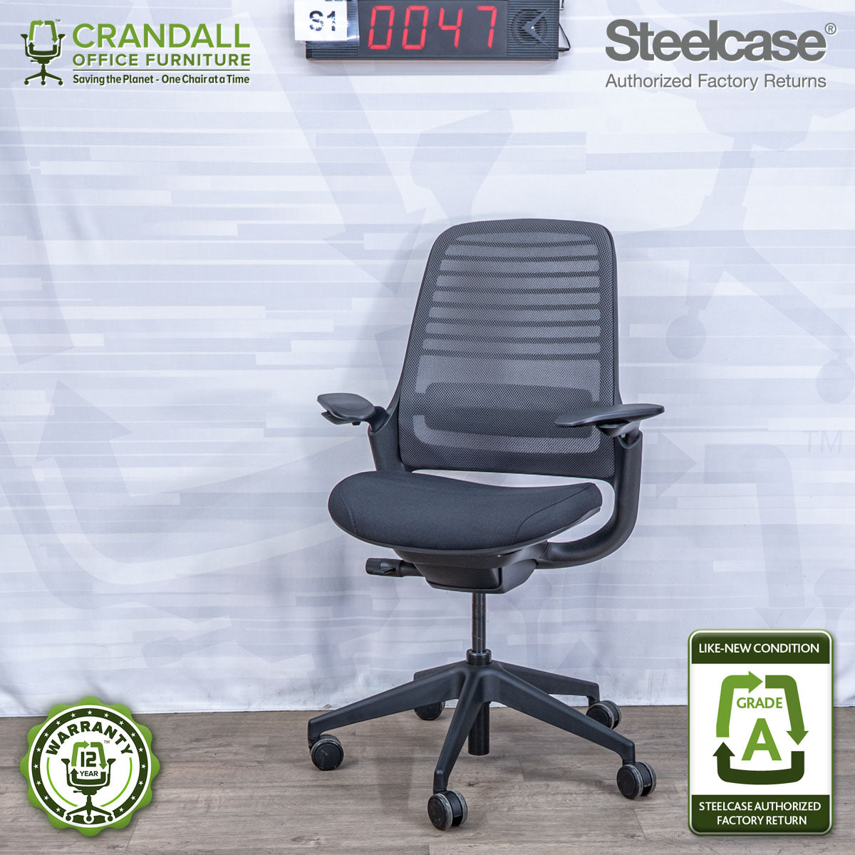 S1-0047 - Steelcase Series 1 - Grade A