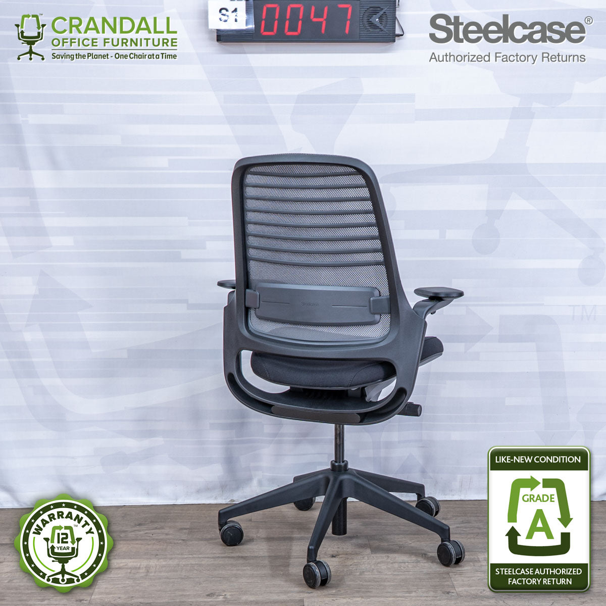 S1-0047 - Steelcase Series 1 - Grade A