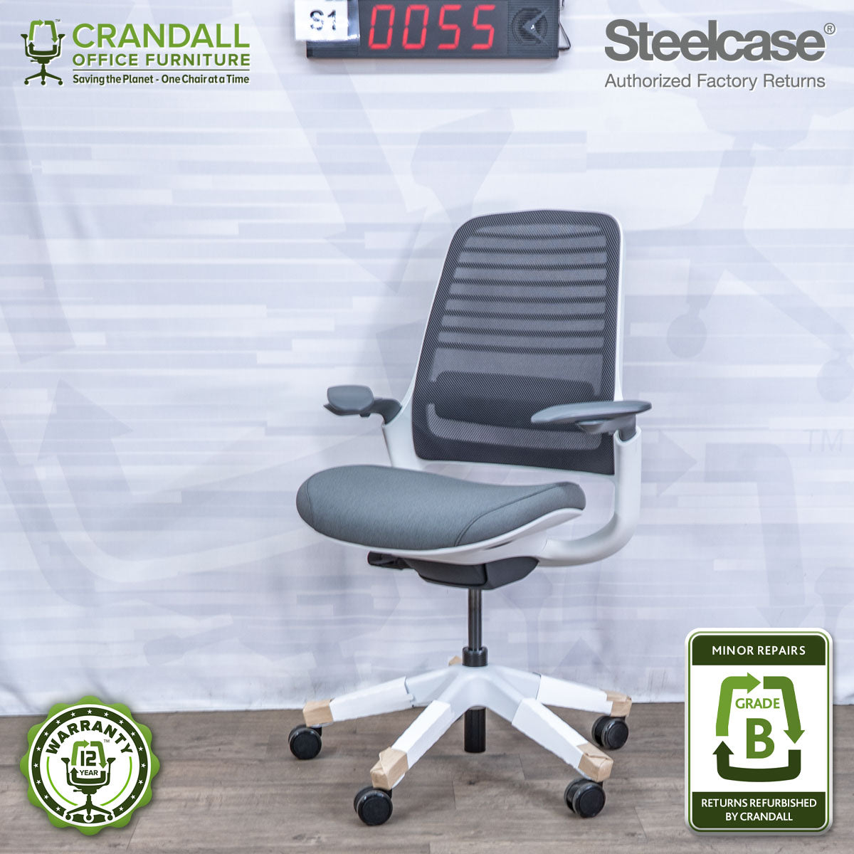 S1-0055 - Steelcase Series 1 - Grade B
