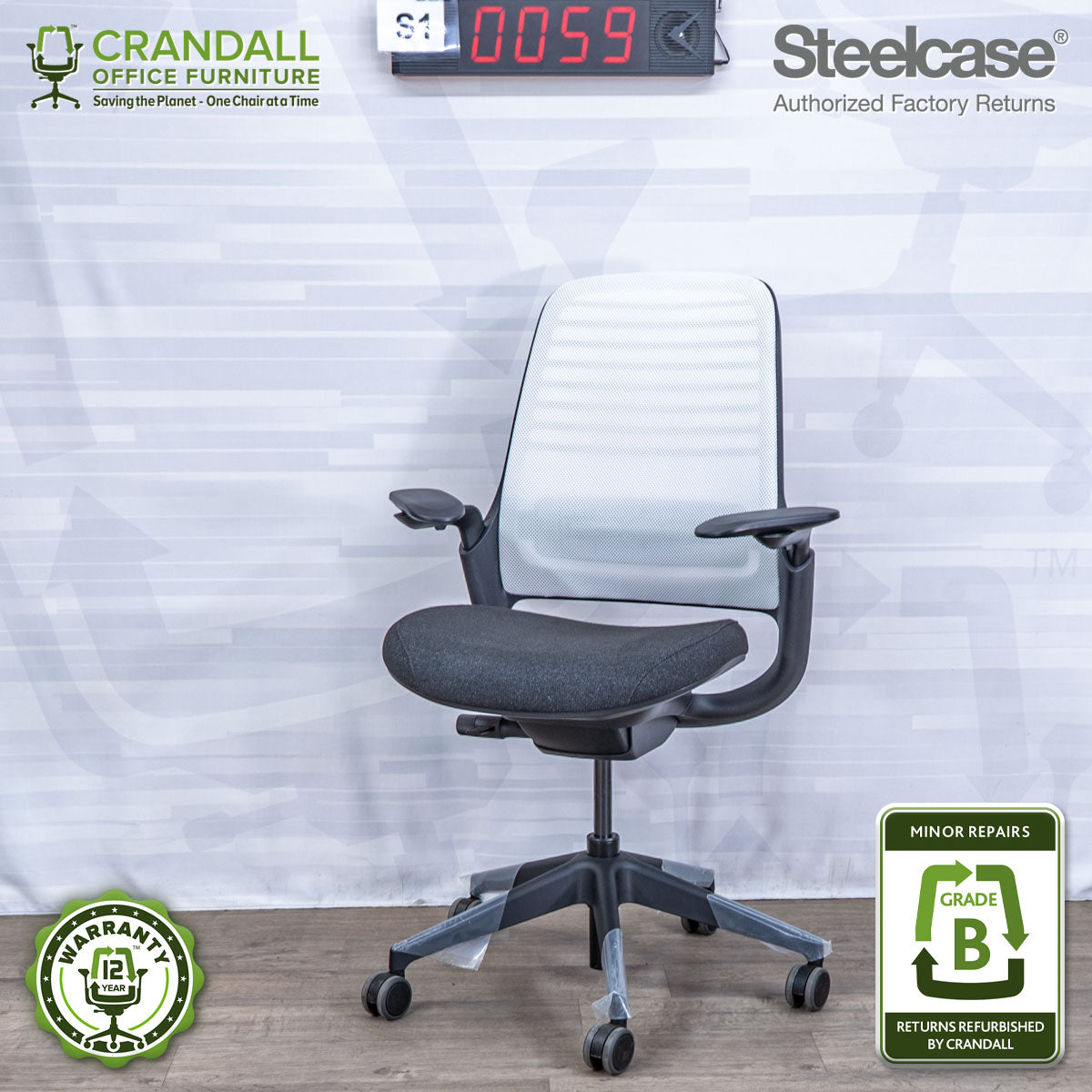 S1-0059 - Steelcase Series 1 - Grade B