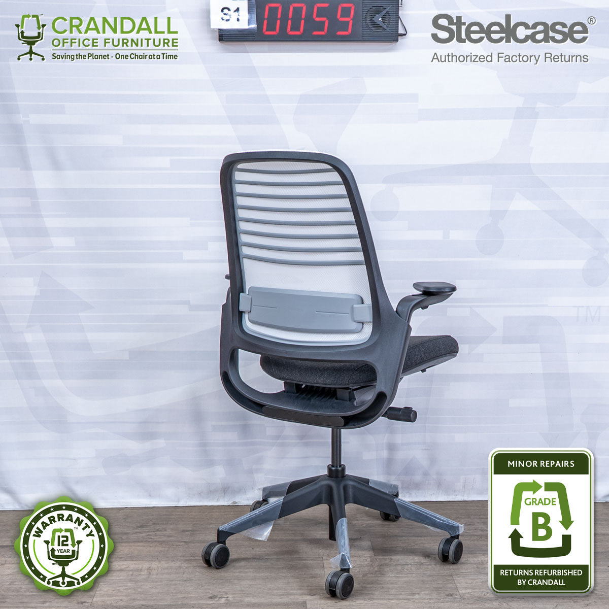 S1-0059 - Steelcase Series 1 - Grade B