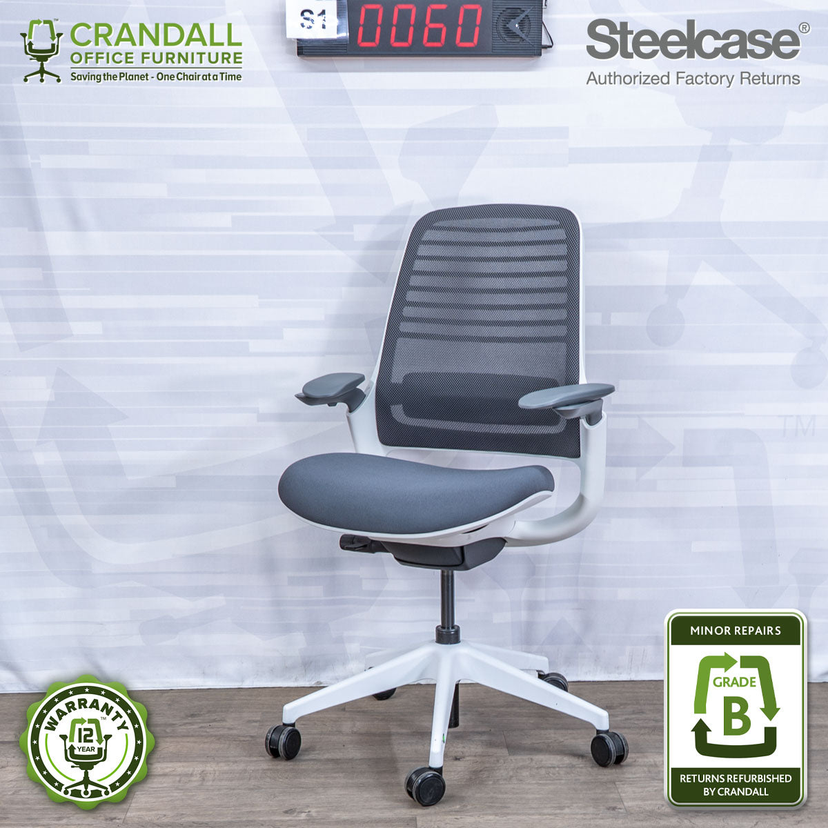 S1-0060 - Steelcase Series 1 - Grade B