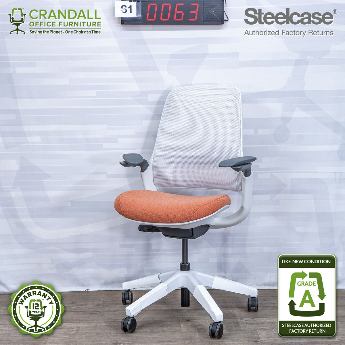 S1-0063 - Steelcase Series 1 - Grade A