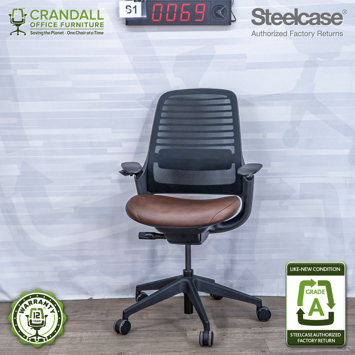 S1-0069 - Steelcase Series 1 - Grade A