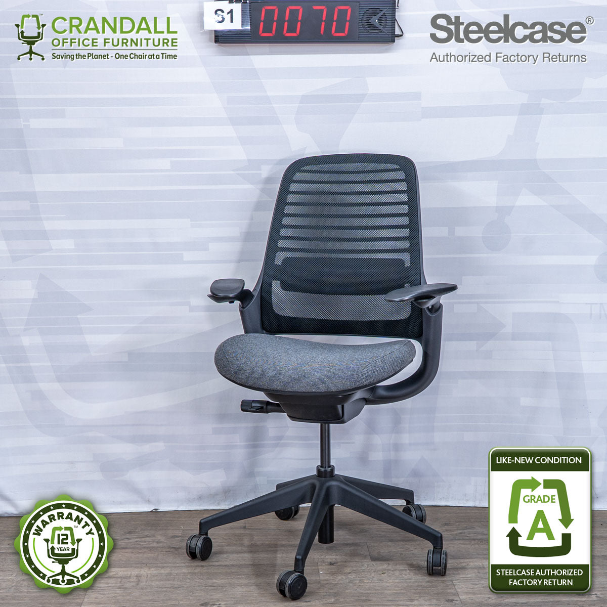 S1-0070 - Steelcase Series 1 - Grade A