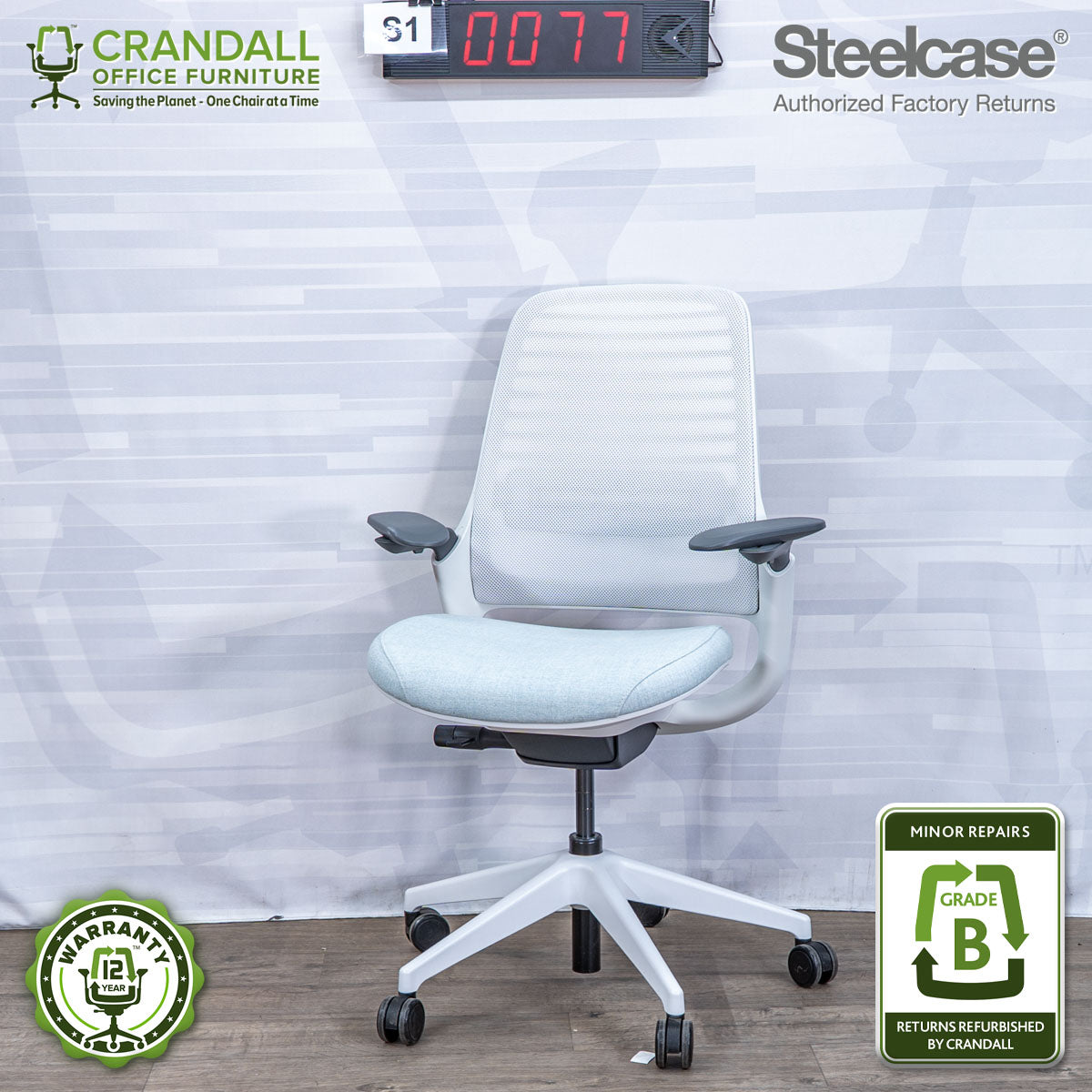 S1-0077 - Steelcase Series 1 - Grade B