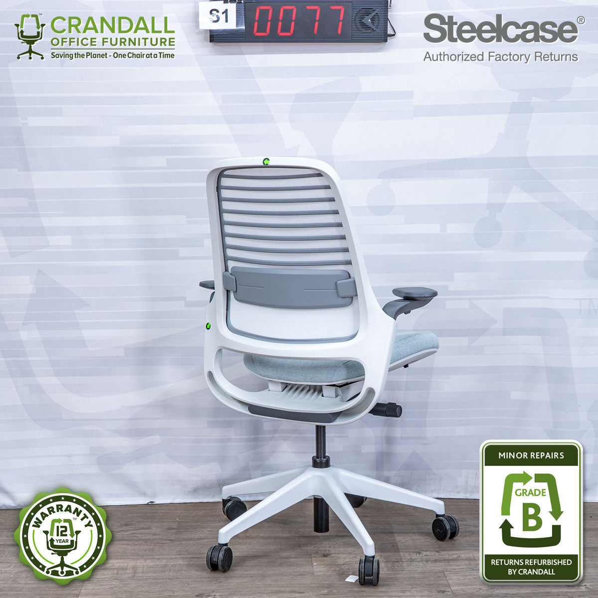 S1-0077 - Steelcase Series 1 - Grade B