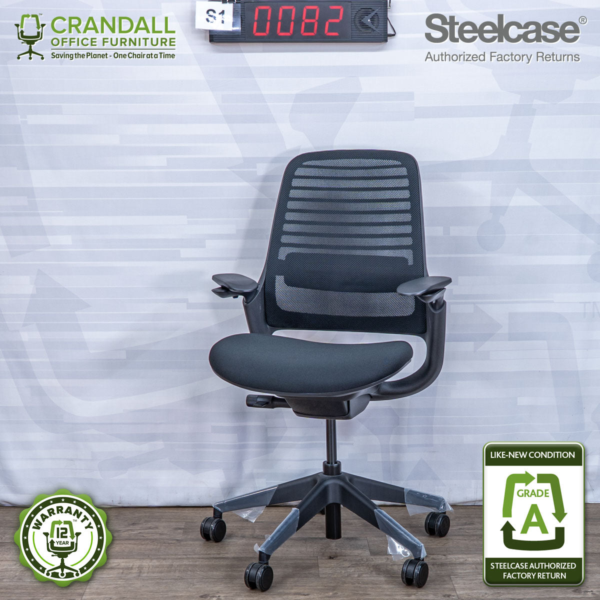 S1-0082 - Steelcase Series 1 - Grade A