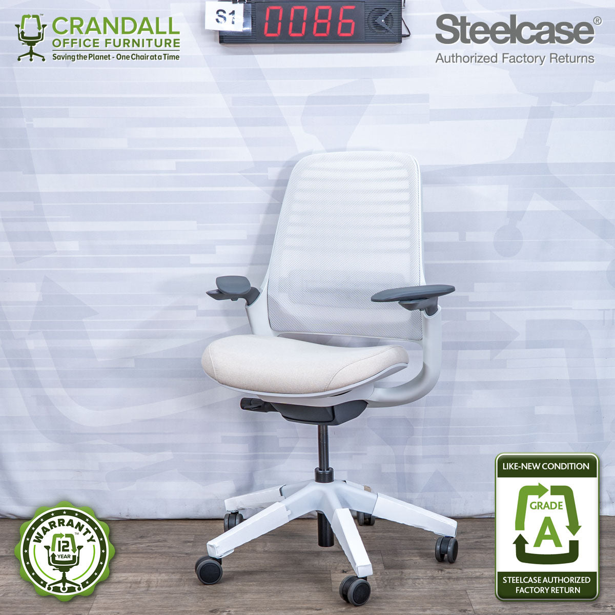 S1-0086 - Steelcase Series 1 - Grade A