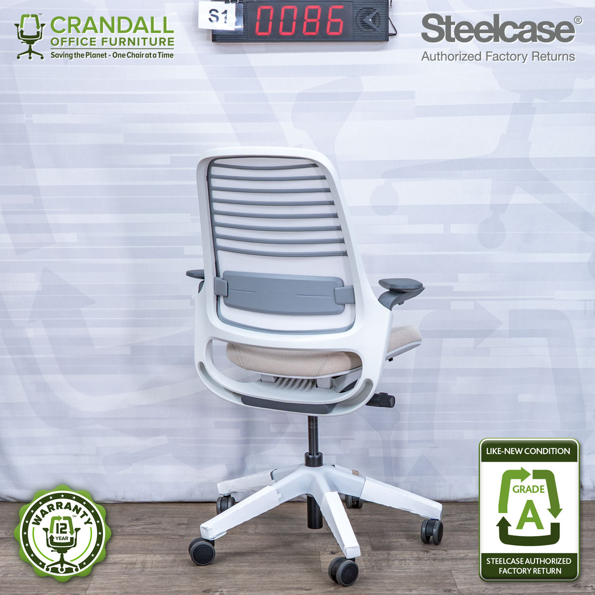 S1-0086 - Steelcase Series 1 - Grade A