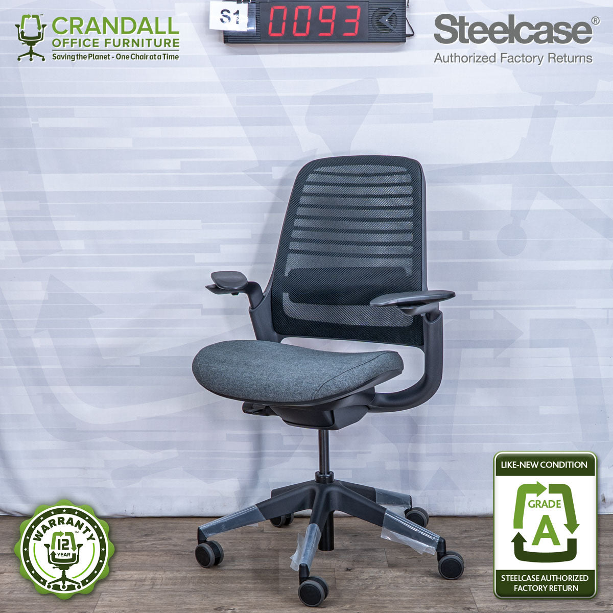 S1-0093 - Steelcase Series 1 - Grade A
