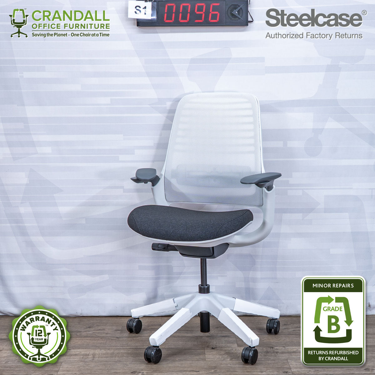 S1-0096 - Steelcase Series 1 - Grade B